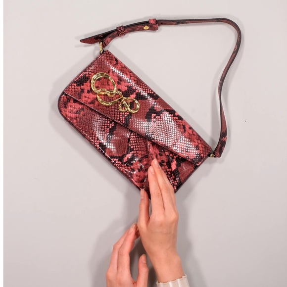 ALEXIS BITTAR Twisted Gold Baguette Bag— NWT - Picture 5 of 17